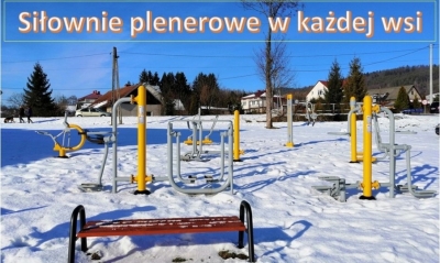 Będą nowe siłownie plenerowe w sołectwach gminy Lesko