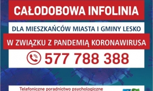 Całodobowa infolinia dla mieszkańc&oacute;w gminy Lesko