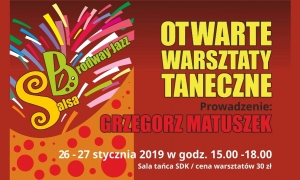Otwarte warsztaty taneczne salsa i broadway jazz w Sanockim Domu Kultury