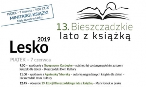 XIII Bieszczadzkie Lato z Książką zaprasza