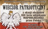 Wiecz&oacute;r patriotyczny. Zaproszenie