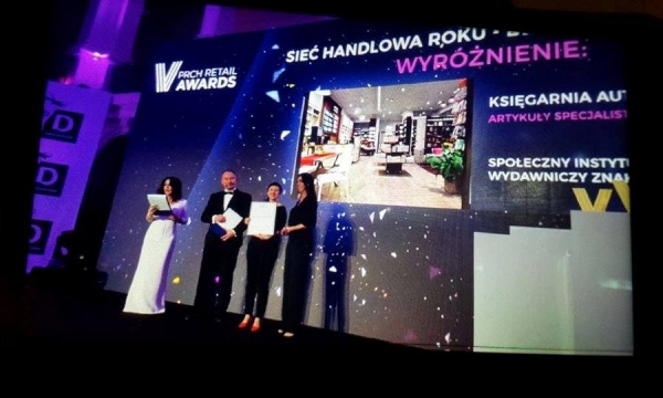 Księgarnia Autorska wyr&oacute;żniona!