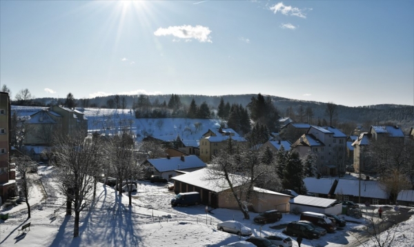 Pożegnanie zimy? Śnieżne Lesko tylko przez chwilę