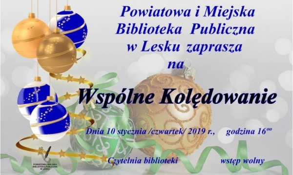Wsp&oacute;lne kolędowanie - zaproszenie