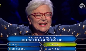 Maria Romanek w chwilę po wygranej :)