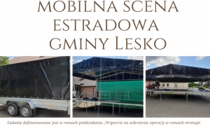 W oczekiwaniu na letnie imprezy... Miasto zakupiło mobilną scenę