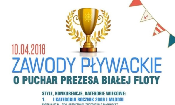Zawody pływackie o Puchar Prezesa Białej Floty