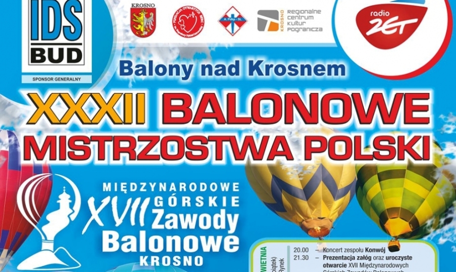 Balony nad miastem... - warto w długi weekend odwiedzić Krosno