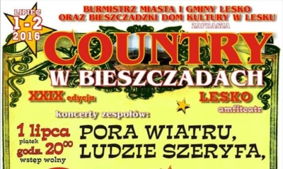 Moto-Country Festival Lesko 2016 coraz bliżej