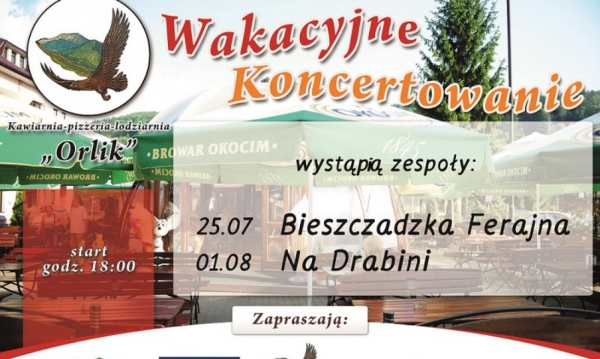 Wakacyjne koncertowanie w Ustrzykach