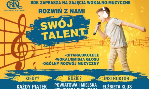 Startują nowe zajęcia w BDK Lesko. Zaproszenie