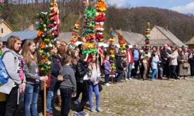 Niedziela palmowa w sanockim skansenie