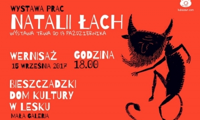 Wystawa prac Natalii Łach - zaproszenie na wernisaż