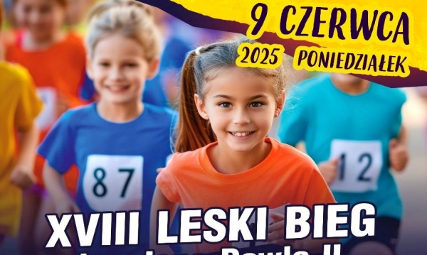 XVIII Leski Bieg im. Jana Pawła II. Zaproszenie