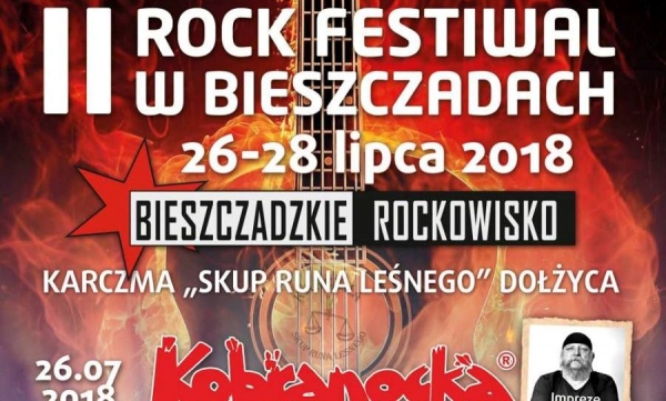 II Rock Festiwal w Bieszczadach... Warto już zaplanować wakacje